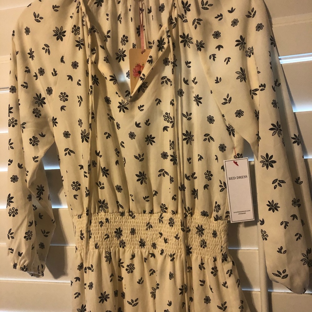 NWT Red Dress Boutique Floral Midi Dress - Picture 4 of 6